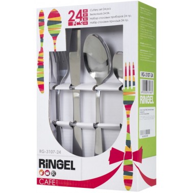 Набор столовых приборов RINGEL Cafe, 24  предмета (RG-3107-24)
