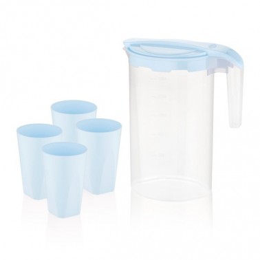 Питьевой набор пластик BAGER BG-424 B/BLUE /НАБОР/5 пр. д/напитков (BG-424 B)