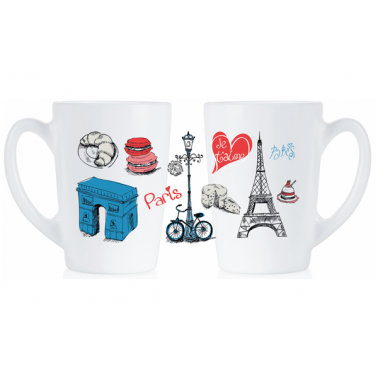 Набір чашок LUMINARC NEW MORNING LOVE PARIS (P9812)