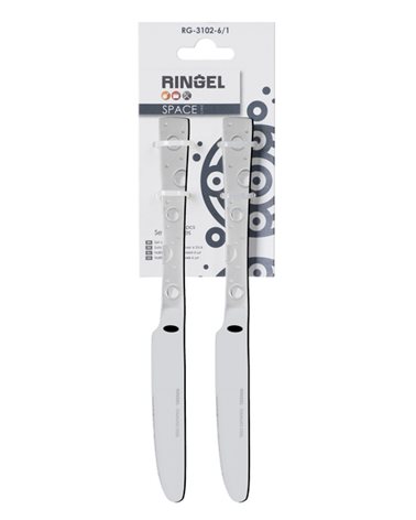 Столовые приборы RINGEL Space Набор столовых ножей 6 шт. на блистере (RG-3102-6/1)