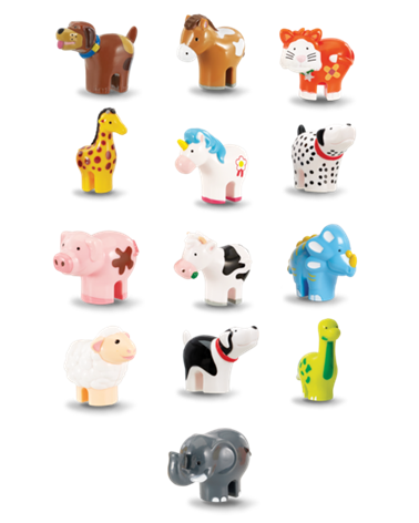 Тварини в банці WOW Toys (52 штуки)