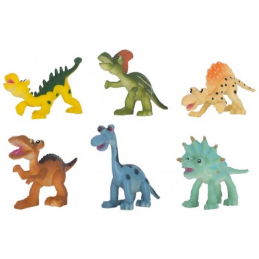 Набір ігрових фігурок Dingua Милі динозаврики, 6 шт (у коробці)