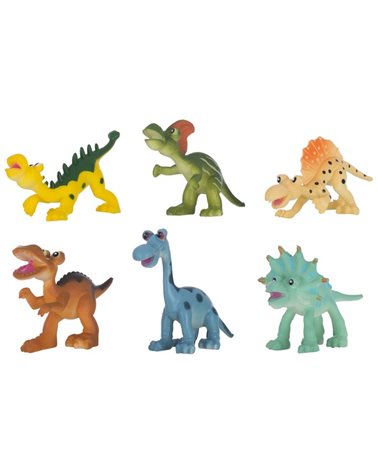 Набор игровых фигурок Dingua Милые динозаврики, 6 шт (в коробке)