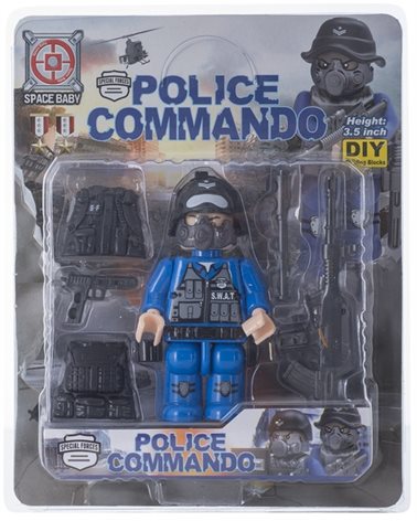 Іграшковий набір Space Baby Police Commando фігурка й аксесуари 6 видів
