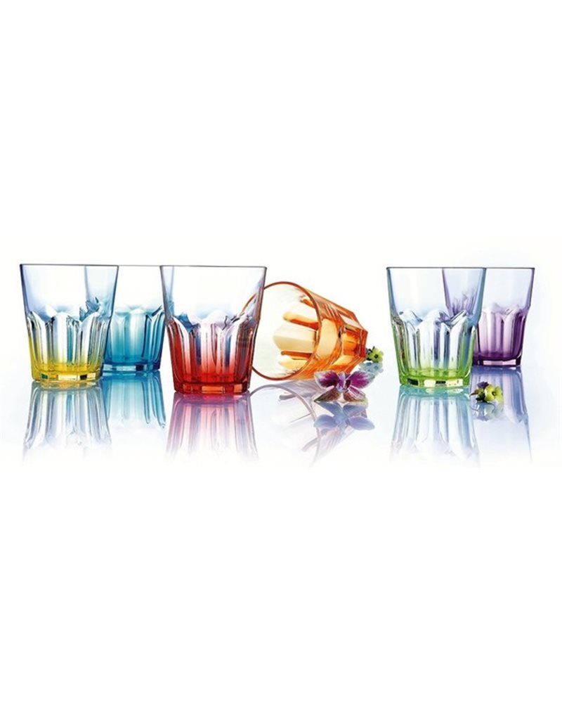 Стакан LUMINARC CRAZY COLORS /НАБОР 6x300 мл /в ассортим. низк. (H8299)