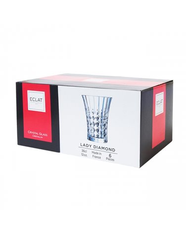 Стакан ECLAT LADY DIAMOND /НАБОР/6х360 мл (L9746)