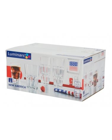 Набор стаканов LUMINARC НОВАЯ АМЕРИКА, высокие (J2889/1)