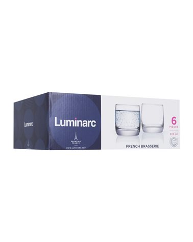 Стакан LUMINARC ФРАНЦУЗСКИЙ РЕСТОРАНЧИК /НАБОР/ 6X310 мл низк. (H9370/1)