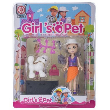 Іграшковий набір Space Baby Girl's Pet фігурка з улюбленцем і аксесуари 6 видів