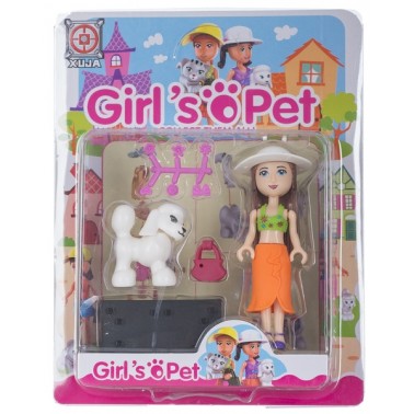 Іграшковий набір Space Baby Girl's Pet фігурка з улюбленцем і аксесуари 6 видів