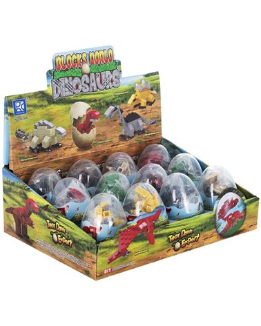 Конструктор Mindbox Dinosaurs в яйці в асорт.