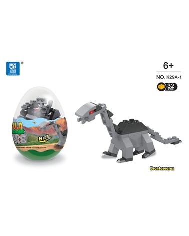 Конструктор Mindbox Dinosaurs в яйце в ассорт.