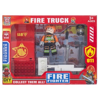 Іграшковий набір Space Baby Fire Truck фігурка з авто й аксесуари 3 види