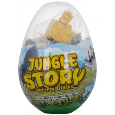 Конструктор Mindbox Jungle Story в яйці в асорт.