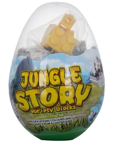 Конструктор Mindbox Jungle Story в яйце в ассорт.