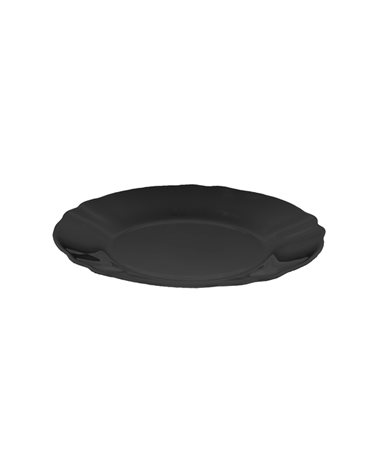 Тарелка LUMINARC LOUIS XV BLACK /19 см /десерт.(стикер) (P8966)