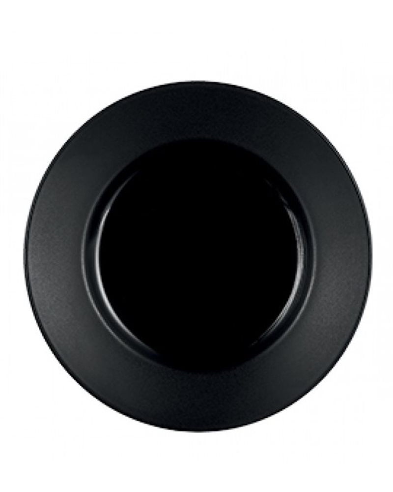 Тарелка C&S OLEA BLACK /28.5 см /обед. (S2601)