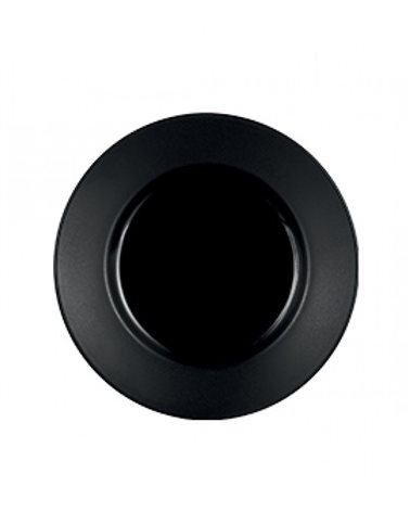 Тарелка C&S OLEA BLACK /17.5 см /пирожковая (S2602)