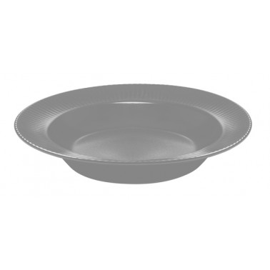 Тарелка IPEC ATENA серый/23 см /суп.(1) (30900597)