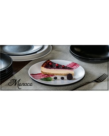 Тарелка IPEC MONACO белый/20 см/десерт.(1) (30900948)
