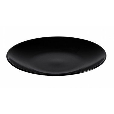 Тарелка IPEC MONACO черный/24см /обед.(1) (30902225)