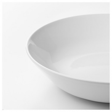 Тарелка IPEC FRANKFURT белый/22 см /суп. (30903611)