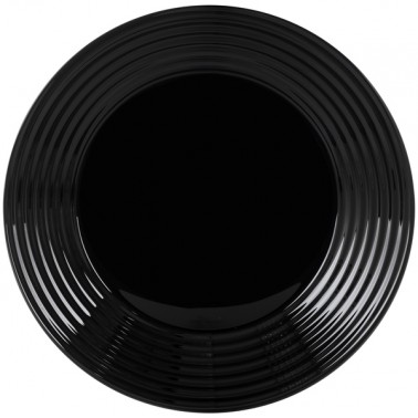 Тарелка LUMINARC HARENA BLACK /23 см /суп. (L7610)