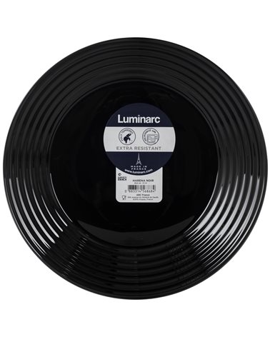 Тарелка LUMINARC HARENA BLACK /23 см /суп. (L7610)