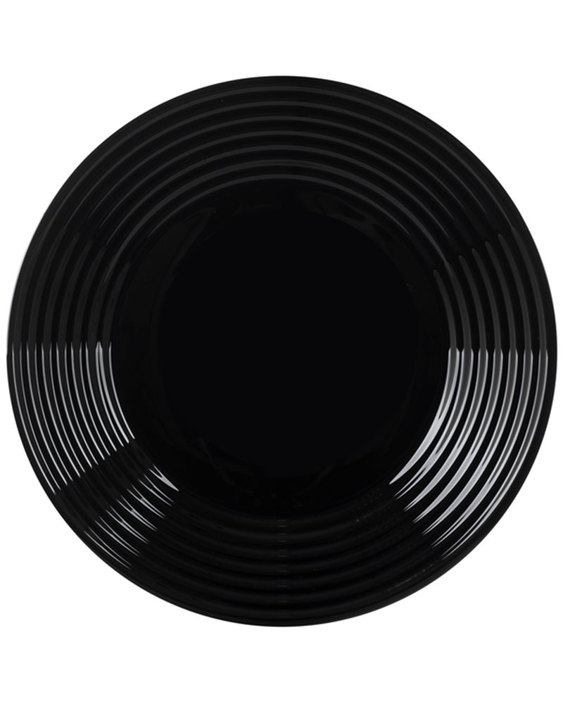 Тарелка LUMINARC HARENA BLACK /25 см/обед. (L7611)
