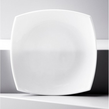 Тарелка обеденная LUMINARC QUADRATO WHITE (J0592)