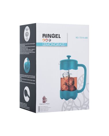 Френч-пресс RINGEL Lemongrass 0.6л бирюза (RG-7314-600)
