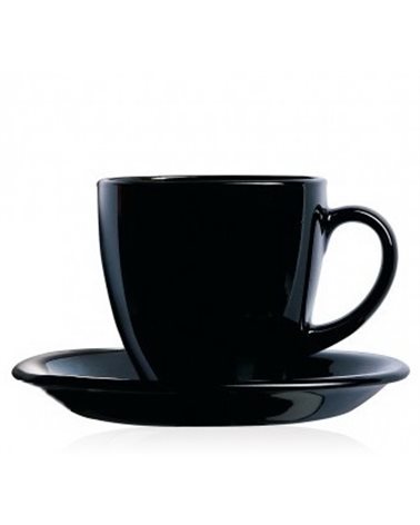 Сервиз LUMINARC CARINE BLACK /6х220 мл д/чая (P4672)