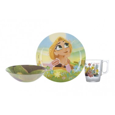 Набір дитячий Luminarc Disney Princess Royal, 3 предмети (P9260)