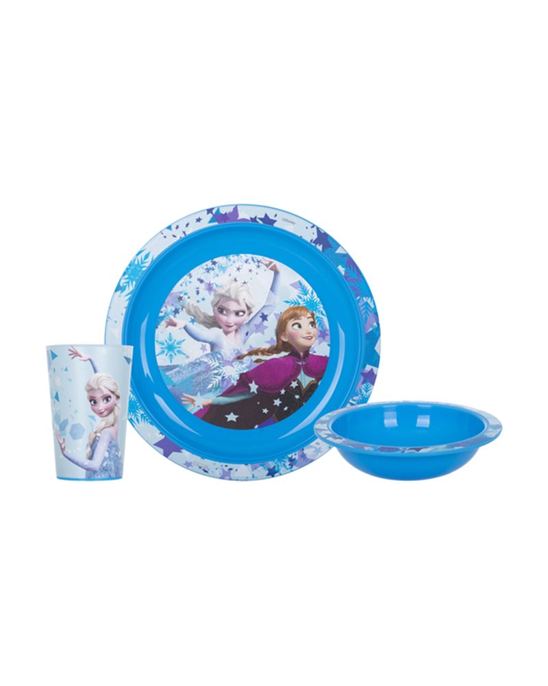 Набор посуды детск. HEREVIN DISNEY FROZEN пл. /НАБОР/3 пр.короб (162441-802)