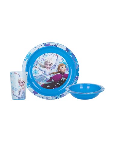 Набор посуды детск. HEREVIN DISNEY FROZEN пл. /НАБОР/3 пр.короб (162441-802)
