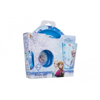 Набор посуды детск. HEREVIN DISNEY FROZEN пл. /НАБОР/3 пр.короб (162441-802)