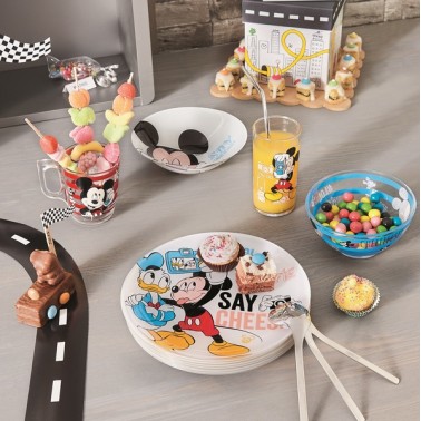 Набор детский LUMINARC DISNEY PARTY MICKEY, 3 предмета (L4871)