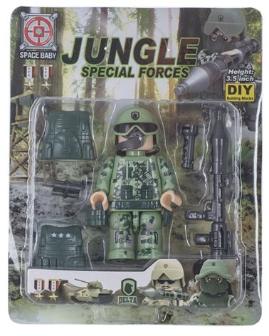 Іграшковий набір Space Baby Jungle Special Forces фігурка й аксесуари 6 видів