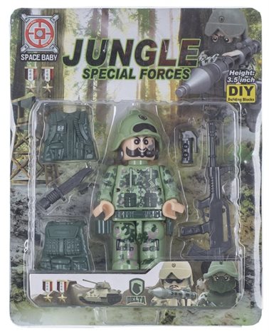 Іграшковий набір Space Baby Jungle Special Forces фігурка й аксесуари 6 видів
