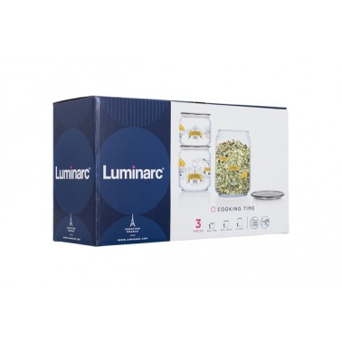 Набір банок LUMINARC CLUB COOKING TIME (P8454)
