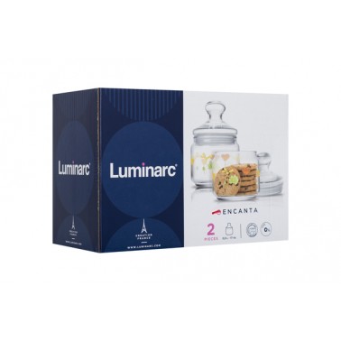 Банка LUMINARC ENCANTA /НАБОР/2х0.5 л (P7560)