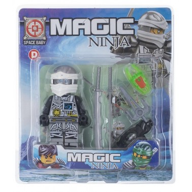 Іграшковий набір Space Baby Magic Ninja фігурка й аксесуари 6 видів