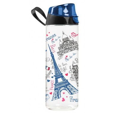 Бутылка д/воды пл. HEREVIN PARIS 0.75 л д/спорта (161506-014)