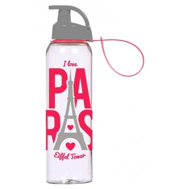 Бутылка д/воды пл. HEREVIN PARIS Hanger 0.75 л д/спорта (161405-200)