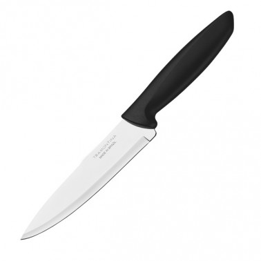 Нож TRAMONTINA PLENUS black нож Chef 203мм инд.блистер (23426/108)