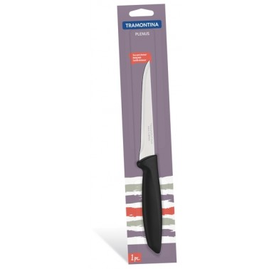 Нож TRAMONTINA PLENUS black нож обвалочный 127мм инд.блистер (23425/105)
