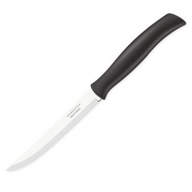Нож TRAMONTINA ATHUS black нож кухонный 127мм инд. блистер (23096/905)
