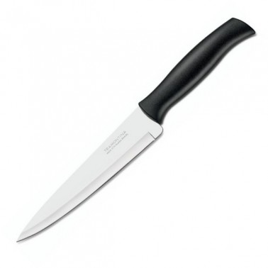 Нож TRAMONTINA ATHUS black нож кухонный 127мм инд.блистер (23084/105)