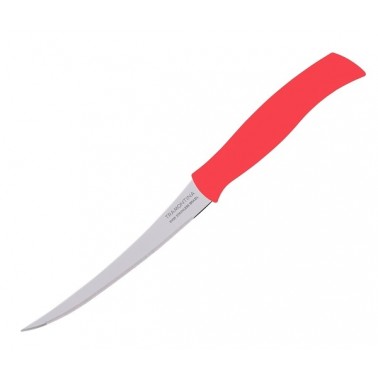Нож TRAMONTINA ATHUS нож д/томатов 127мм красный инд.пл.блистер (23088/975)