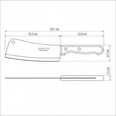 Нож секач TRAMONTINA DYNAMIC, 152мм (22319/106)